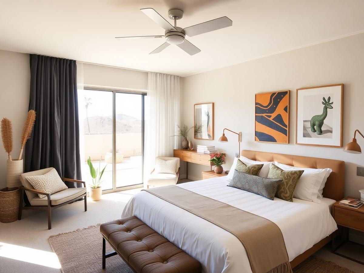 Short-term rental decoration in Palm Springs by Nicole